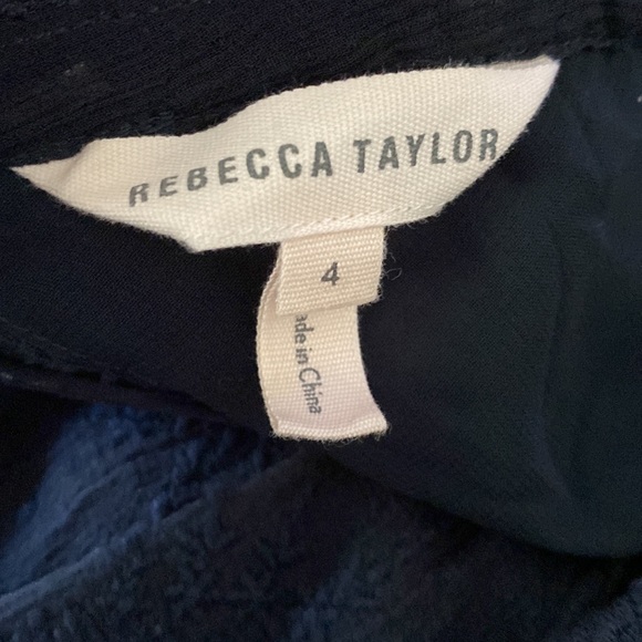 Rebecca Taylor Open Shoulder Selina Top💙💙💙 - Picture 7 of 13